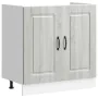 Mueble bajo para fregadero Kalmar gris sonoma 80x46x81,5 cm von , Küchenschränke - Ref: Foro24-853453, Preis: 75,23 €, Rabatt: %