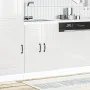 Mueble bajo para fregadero Kalmar blanco brillo 60x46x81,5 cm by , Kitchen cabinets - Ref: Foro24-853439, Price: 85,53 €, Dis...