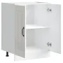Mueble bajo para fregadero Kalmar blanco brillo 60x46x81,5 cm by , Kitchen cabinets - Ref: Foro24-853439, Price: 85,53 €, Dis...
