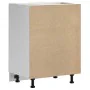 Mueble bajo para fregadero Kalmar blanco brillo 60x46x81,5 cm by , Kitchen cabinets - Ref: Foro24-853439, Price: 85,53 €, Dis...