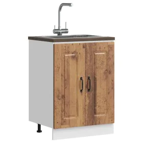 Mueble bajo para fregadero Kalmar madera vieja 60x46x81,5 cm von , Küchenschränke - Ref: Foro24-853445, Preis: 79,22 €, Rabat...
