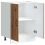 Mueble bajo para fregadero Kalmar madera vieja 60x46x81,5 cm de , Armarios de cocina - Ref: Foro24-853445, Precio: 79,22 €, D...