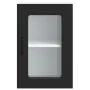 Armario pared cocina puerta de cristal Kalmar negra von , Küchenschränke - Ref: Foro24-853528, Preis: 56,48 €, Rabatt: %