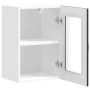 Armario pared cocina puerta de cristal Kalmar negra von , Küchenschränke - Ref: Foro24-853528, Preis: 56,48 €, Rabatt: %
