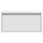 Mesita de noche de pared con luces LED blanco by , TV Furniture - Ref: Foro24-860211, Price: 53,88 €, Discount: %
