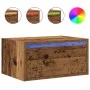 Mesitas de noche de pared luces LED 2 unidades madera antigua von , TV-Möbel - Ref: Foro24-860226, Preis: 101,66 €, Rabatt: %