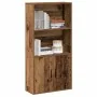Estantería madera de ingeniería color envejecido 60x24x120 cm by , Bookcases and shelves - Ref: Foro24-860425, Price: 67,86 €...