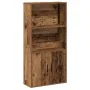 Estantería madera de ingeniería color envejecido 60x24x120 cm by , Bookcases and shelves - Ref: Foro24-860425, Price: 67,86 €...