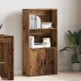Estantería madera de ingeniería color envejecido 60x24x120 cm by , Bookcases and shelves - Ref: Foro24-860425, Price: 67,86 €...