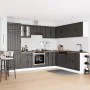 Mueble de cocina Lucca negra 14 piezas madera contrachapada von , Küchenschränke - Ref: Foro24-3314982, Preis: 1,00 €, Rabatt: %