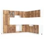 Mueble cocina Lucca madera vieja 14 pzas madera contrachapada von , Küchenschränke - Ref: Foro24-3314989, Preis: 1,00 €, Raba...