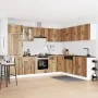 Mueble cocina Lucca madera vieja 14 pzas madera contrachapada von , Küchenschränke - Ref: Foro24-3314989, Preis: 1,00 €, Raba...