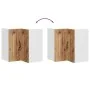 Armario cocina esquina de pared Kalmar madera vieja by , Kitchen cabinets - Ref: Foro24-853625, Price: 84,83 €, Discount: %