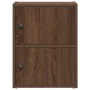 Estantería de madera de ingeniería marrón roble 40x24x52 cm de , Librerías y estanterías - Ref: Foro24-860361, Precio: 40,32 ...