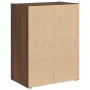 Estantería de madera de ingeniería marrón roble 40x24x52 cm de , Librerías y estanterías - Ref: Foro24-860361, Precio: 40,32 ...