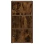 Estantería madera de ingeniería roble ahumado 40x24x77 cm by , Bookcases and shelves - Ref: Foro24-860368, Price: 54,51 €, Di...