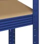 Estanterías de 4 baldas 4 uds madera contrachapada y acero azul von , Industrieregale - Ref: Foro24-3307581, Preis: 131,22 €,...