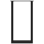 Patas de mesa de centro forma U 2uds acero negro 40x(90-91) cm de , Patas para mesas - Ref: Foro24-4013216, Precio: 116,00 €,...