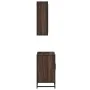 Set de muebles baño 2 pzas madera contrachapada marrón roble von , Badezimmermöbel - Ref: Foro24-3300889, Preis: 123,43 €, Ra...