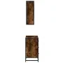 Set de muebles baño 2 pzas madera contrachapada roble ahumado by , Bathroom furniture - Ref: Foro24-3300932, Price: 192,54 €,...