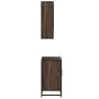 Set de muebles baño 2 pzas madera contrachapada marrón roble by , Bathroom furniture - Ref: Foro24-3300939, Price: 149,18 €, ...