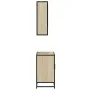Set de muebles de baño 2 pzas madera contrachapada roble Sonoma de , Muebles de baño - Ref: Foro24-3300926, Precio: 164,32 €,...
