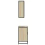 Set de muebles de baño 2 pzas madera contrachapada roble Sonoma von , Badezimmermöbel - Ref: Foro24-3300896, Preis: 167,83 €,...