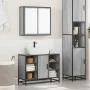 Set de muebles de baño 2 pzas madera contrachapada gris sonoma by , Bathroom furniture - Ref: Foro24-3300913, Price: 152,74 €...
