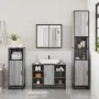 Set de muebles de baño 2 pzas madera contrachapada gris sonoma by , Bathroom furniture - Ref: Foro24-3300913, Price: 152,74 €...