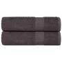 Toallas de ducha 2 uds 100% algodón antracita 70x140 cm 360 gsm by , Towels - Ref: Foro24-136685, Price: 23,90 €, Discount: %