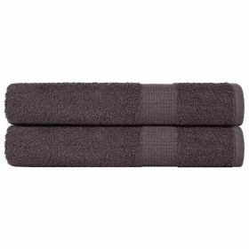 Toallas de sauna 2 uds 100% algodón antracita 80x200 cm 360 gsm by , Towels - Ref: Foro24-136693, Price: 37,44 €, Discount: %