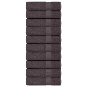 Toallas de baño 10 uds antracita 100x150 cm 360gsm 100% algodón by , Towels - Ref: Foro24-136691, Price: 101,12 €, Discount: %