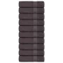 Toallas invitados 10uds 100% algodón antracita 70x140cm 360gsm by , Towels - Ref: Foro24-136687, Price: 84,26 €, Discount: %