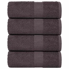 Toallitas de baño 4 uds antracita 15x21 cm 360 gsm 100% algodón von , Handtücher - Ref: Foro24-136670, Preis: 12,10 €, Rabatt: %