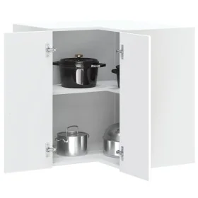 Mueble de cocina esquina pared Porto madera ingeniería blanca de , Armarios de cocina - Ref: Foro24-854097, Precio: 93,70 €, ...