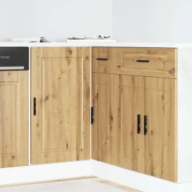 Mueble bajo de cocina porto roble artesano madera reconstituida von , Küchenschränke - Ref: Foro24-854307, Preis: 80,22 €, Ra...