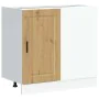 Mueble bajo de cocina porto roble artesano madera reconstituida de , Armarios de cocina - Ref: Foro24-854307, Precio: 80,22 €...