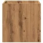 Jardinera de madera contrachapada roble artesanal 40x40x40 cm by , Pots and planters - Ref: Foro24-857028, Price: 44,19 €, Di...