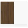 Mueble bajo de cocina porto roble marrón madera reconstituida by , Kitchen cabinets - Ref: Foro24-854305, Price: 81,45 €, Dis...