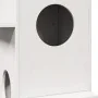 Casa para gatos madera maciza pino blanca 43x43x90 cm von , Katzenmöbel - Ref: Foro24-859299, Preis: 100,27 €, Rabatt: %