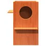 Casa para gatos cera marrón 43x43x60 cm madera maciza pino de , Mobiliario para gatos - Ref: Foro24-859303, Precio: 67,23 €, ...