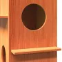 Casa para gatos cera marrón 43x43x60 cm madera maciza pino de , Mobiliario para gatos - Ref: Foro24-859303, Precio: 67,23 €, ...