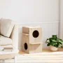 Casa para gatos madera maciza pino 43x43x60 cm von , Katzenmöbel - Ref: Foro24-859301, Preis: 60,60 €, Rabatt: %