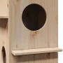 Casa para gatos madera maciza pino 43x43x60 cm von , Katzenmöbel - Ref: Foro24-859301, Preis: 60,60 €, Rabatt: %