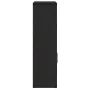 Librería de madera contrachapada roble negro 60x24x85 cm by , Bookcases and shelves - Ref: Foro24-860410, Price: 61,18 €, Dis...