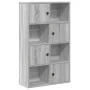 Estantería madera de ingeniería gris sonoma 60x24x101,5 cm de , Librerías y estanterías - Ref: Foro24-860396, Precio: 81,29 €...