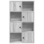 Estantería madera de ingeniería gris sonoma 60x24x101,5 cm de , Librerías y estanterías - Ref: Foro24-860396, Precio: 81,29 €...