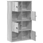 Estantería madera de ingeniería gris sonoma 60x24x101,5 cm de , Librerías y estanterías - Ref: Foro24-860396, Precio: 81,29 €...