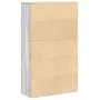 Estantería madera de ingeniería gris sonoma 60x24x101,5 cm de , Librerías y estanterías - Ref: Foro24-860396, Precio: 81,29 €...