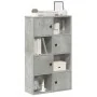 Estantería de madera de ingeniería gris hormigón 60x24x101,5 cm by , Bookcases and shelves - Ref: Foro24-860394, Price: 73,91...